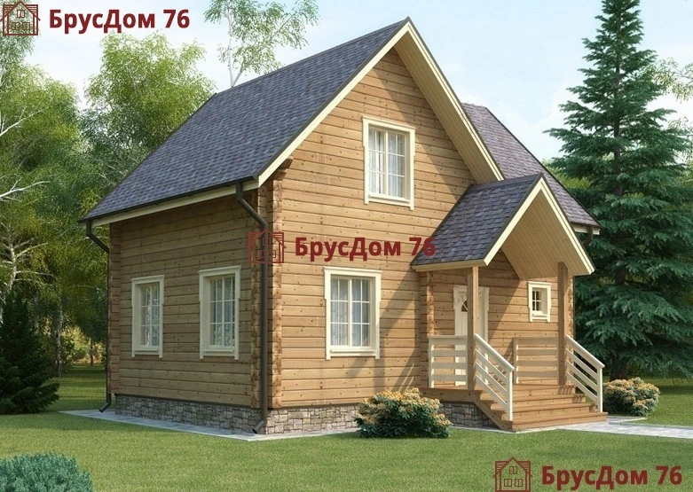 Проект №6 дом из бруса 6х9 - Ярославль
