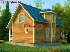 Проект №3 дом из бруса 6х9 - Ярославль