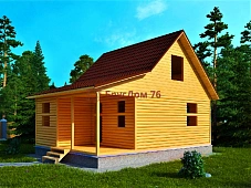 Проект №4. Дом из бруса 6х6