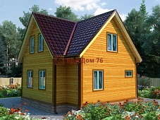 Проект №48 дом из бруса 8х9 - Ярославль