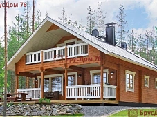 Проект №27 дом из бруса 8х8 - Ярославль