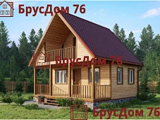 Проект №5 баня из профилированного бруса 6х7,5  - Ярославль