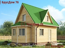 Проект №3 каркасный дом 6х8