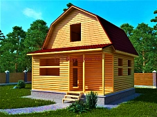 Проект №5. Дом из бруса 6х6