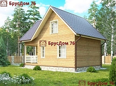 Проект №13 дом из бруса 6х9 - Ярославль