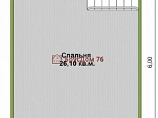 Проект №31 баня из профилированного бруса 6х6  - Ярославль