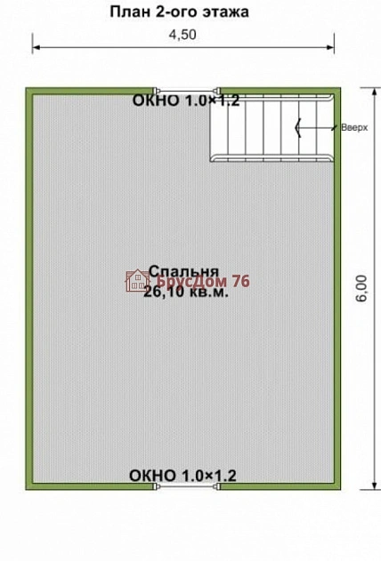 Проект №31 баня из профилированного бруса 6х6  - Ярославль
