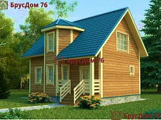 Проект №3 дом из бруса 6х9 - Ярославль