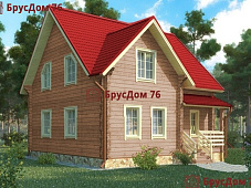 Проект №16 дом из бруса 9х9 - Ярославль