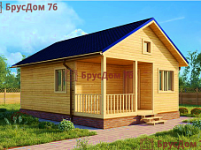 Проект №22 дом из бруса 6х8 - Ярославль